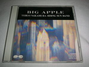 【D32Y0045】中村照夫 TERUO NAKAMURA / ビック・アップルBIG APPLE 税表記なし 3200円盤 RANDY BRECKER、HUBERT LAWS、STEVE GADD