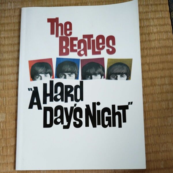 THE BEATLESA HARD DAY'S NIGHT 映画 パンフレット A4サイズ プログラム リバイバル上映版ビートルズ