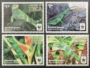  ton ga2016 year issue lizard stamp unused NH