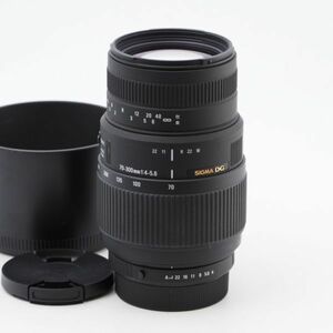 SIGMA シグマ 望遠ズームレンズ 70-300mm F4-5.6 DG MACRO ペンタックス用 フルサイズ対応 509453 #7359