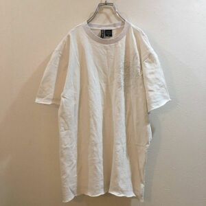 YAKPAK/ヤックパック 半袖 スウェットTシャツ ホワイト 白 メンズ L　アウトドアキャンプ