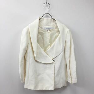 デザインジャケット★ZARA WOMAN/ザラウーマン ジャケット 七分袖 ホワイト サイズM レディース