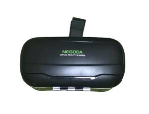NEGODA VR GLASSES VIRTUAL REALITY GLASSES スマホ用 VRゴーグル 進化型 元箱付き ブラック 消毒済み BLACK USED品