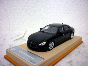 BBR Maserati Cuatro Porte 1/43 миникар специальный заказ чёрный Maserati