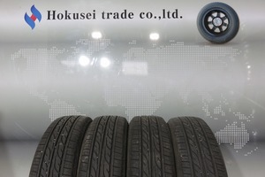 DUNLOP／ダンロップ EC202 155/65R13 4本SET／2019年製 7.5分山 オンロード／中古 ／23070716