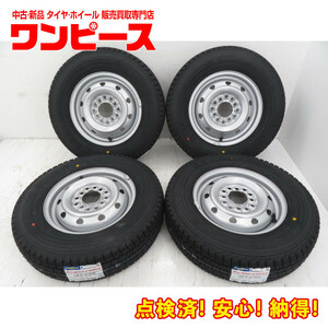 新品タイヤ 中古鉄ホイールセット 145R12 6PR LT 12インチ 12x3.50B 12HM 100/110/114.3 145/80R12 80/78N LT 相当 冬 a18045