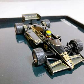 ミニチャンプス アイルトンセナ レーシングカー コレクション ロータス ルノー 97T 1/43 ポルトガルGP 優勝 1985 【MINICHAMPS】の画像3