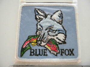 未開封 BLUE FOX◆ブルーフォックス ワッペン