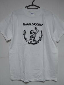 即決★新品バンドＴシャツ★フレイミン・グルーヴィーズ★FLAMIN'GROOVIES★ホワイトボディ×ブラックプリント★S/M/Lサイズ対応可能