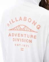 【SALE】★送料無料★2023新品【BILLABONG/ビラボン】【A/Div.】 ADIV ZIP UP HOODED RASHGUARD ラッシュガード WHT レディースL BD013-892_画像6