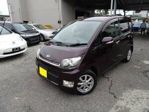 ムーヴカスタム*検7/10迄*3万km台*4WD*HID*スマートキー*ナビ*Bカメラ*DTV*DVD*CD*純AW*外テールランプ*タイミングチェーン*310705☆