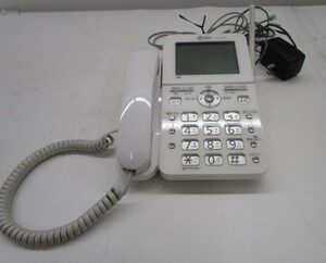 ★岩0662 NTT 西日本 電話機 DCP-5600PM ホワイト デジタルコードレスホン ビジネスホン 事務用品 親機のみ