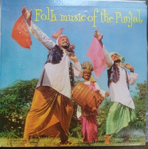 レア　50s インド　パンジャーブ地方　音楽　Folk music of Panjab　重量盤