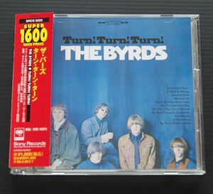 CD 美品 帯付国内盤「ザ・バーズ THE BYRDS Turn! Turn! Turn! ターン・ターン・ターン」ボーナス・トラック7曲入 97年発売盤 SRCS-9223