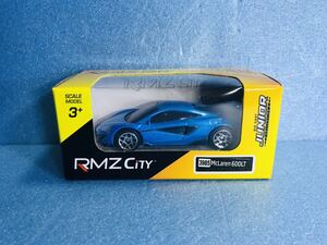 RMZ City 3985 McLaren 600 LT マクラーレン　ミニカー　スポーツカー　青　ブルー