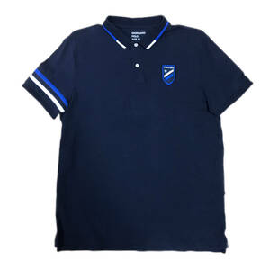 ゴルフ　ゴルフウェア ポロシャツ　GIORDANO POLO ジョルダーノポロ　チャンピオンズ　 XLサイズ　ネイビー 半袖