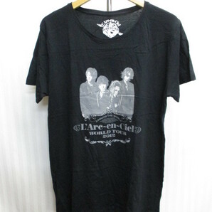 ラルクアンシエル L'Arc-en-Ciel Tシャツ メンズM ツアーTシャツ 半袖シャツ 半袖カットソー バンドTシャツ ロックTシャツ 07131の画像1