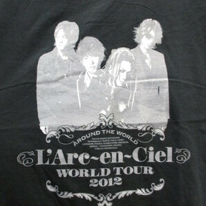 ラルクアンシエル L'Arc-en-Ciel Tシャツ メンズM ツアーTシャツ 半袖シャツ 半袖カットソー バンドTシャツ ロックTシャツ 07131の画像3