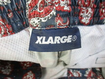 X-LARGE　エクストララージ　ペイズリー柄サーフパンツ　メンズS　総柄ショートパンツ　メンズハーフパンツ　メンズショーツ　07201_画像3