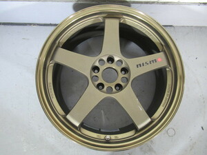 希少即決！ 絶版 RAYS製 NISMO LMGT4 19×8.5J 114.3-5H ET34 66.1Φ 中古ホイール 1本 Z32 Z33 Z34 R32 R33 R34 シルビア S15 ニスモ 鍛造