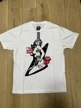 HYSTERIC GLAMOUR ギターガールTシャツ 白☆美品☆_画像1