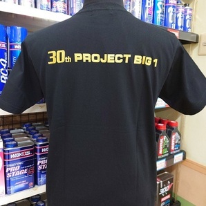 スピード出荷！HONDA/純正/ホンダ/CB 30th/Tシャツ/ブラック/Lサイズ/30周年記念ロゴ/PROJECT BIG-1の画像4