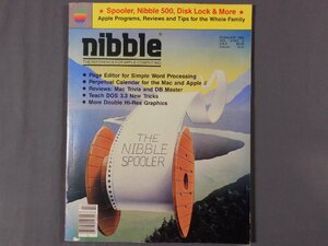 0D3F4　［洋書］　nibble　1985年2月号　VOL.6/NO.2　