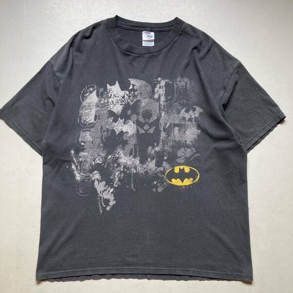 90s BATMAN print T-shirt “size XL” “made in USA”90年代 バットマン Tシャツ スミクロ アメリカ製 USA製