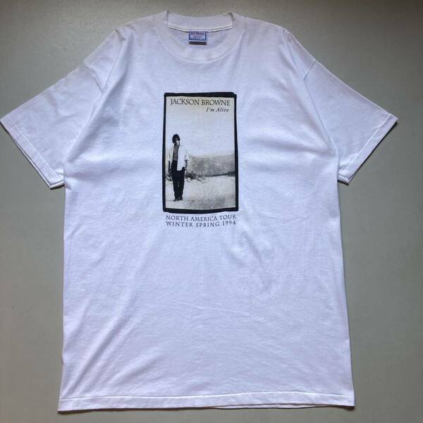 90s Jackson Browne “I’m Alive” 94’ tour T-shirt North America Tour Winter Spring 1994 ジャクソンブラウン ツアーT deadstock
