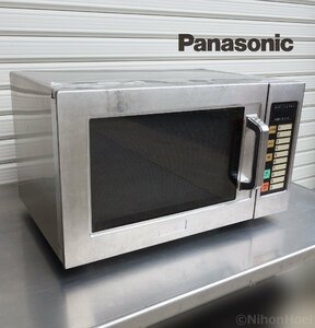  free shipping Panasonic business use microwave oven NE-710GP * 700W 22L single phase 100V 2011 year made 50Hz * width 510mm kitchen convenience store 