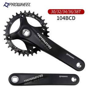 Prowheel MTB クランク チェーンリング セット 104BCD 170/175mm 30T/32T/34T/36T/38T 多規格選択可能 pre01