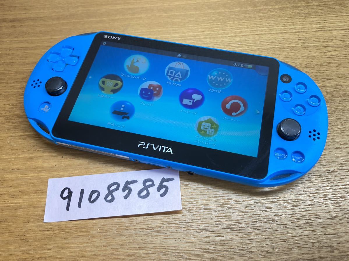 美品 動作確認済み PS Vita PlayStation Vita Wi-Fiモデル グレイ