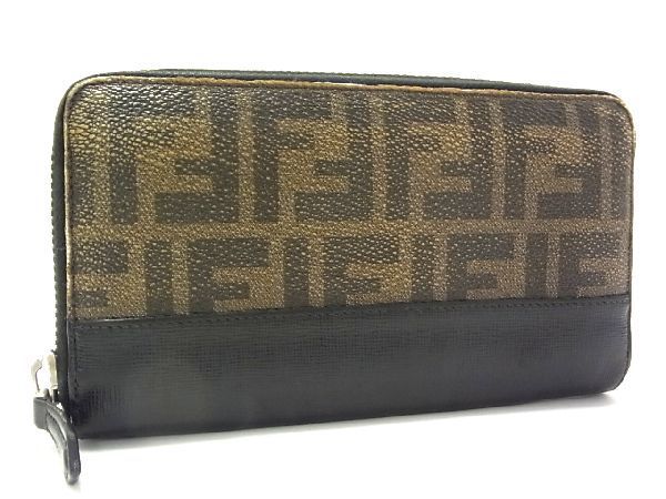 ヤフオク! -「fendi ラウンドファスナー長財布 ブラック」の落札相場