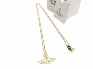 # new goods # unused # Vivienne Westwood Vivienne Westwood o-b necklace pendant accessory pink gold series AN2651