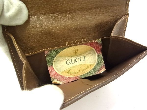 1円 □美品□ GUCCI グッチ 904・03・111 オールドグッチ ヴィンテージ