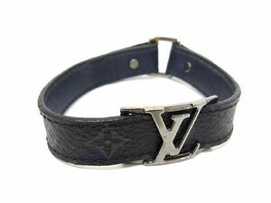 LV Circle Bracelet Monogram Eclipse Canvas - Fashion Jewelry M6549D