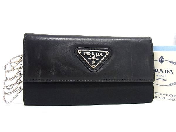 定番の中古商品 新品未使用☆PRADA☆プラダ☆キーケース☆6連