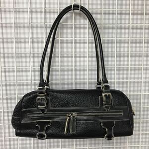 保管品 中古 noa Genuine Leather イタリア製 ハンドバッグ トートバッグ