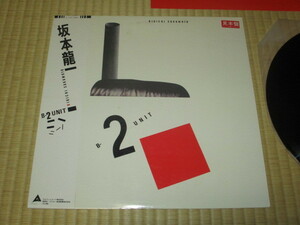 坂本龍一 B-2 UNIT LP 帯付 サンプル盤 ANDY PARTRIDGE アンディ・パートリッジ XTC 大村憲司 YMO イエロー・マジック・オーケストラ