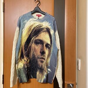 新品 即完売『SUPREME』23S/S Kurt Cobain SWEATER シュプリーム カートコバーン L 国内正規品 NIRVANA ニルヴァーナ ドレマインエモリー