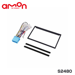 エーモン amon AZ-ワゴン MD22S オーディオ ナビゲーション取り付けキット S2480 マツダ カーオーディオ カーナビ 取付キット セット 交換