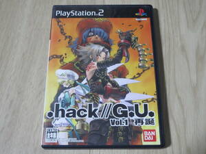 ◆◇★送料込★ＰＳ２★.hack//G.U. Vol.1　GU　再誕◇◆