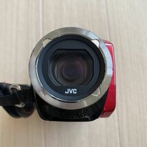 ●難あり JVC ケンウッド WATER PROOF FULL HD GZ-B800-R ビクター 防水 デジタルビデオカメラ 送料無料 V291_画像3