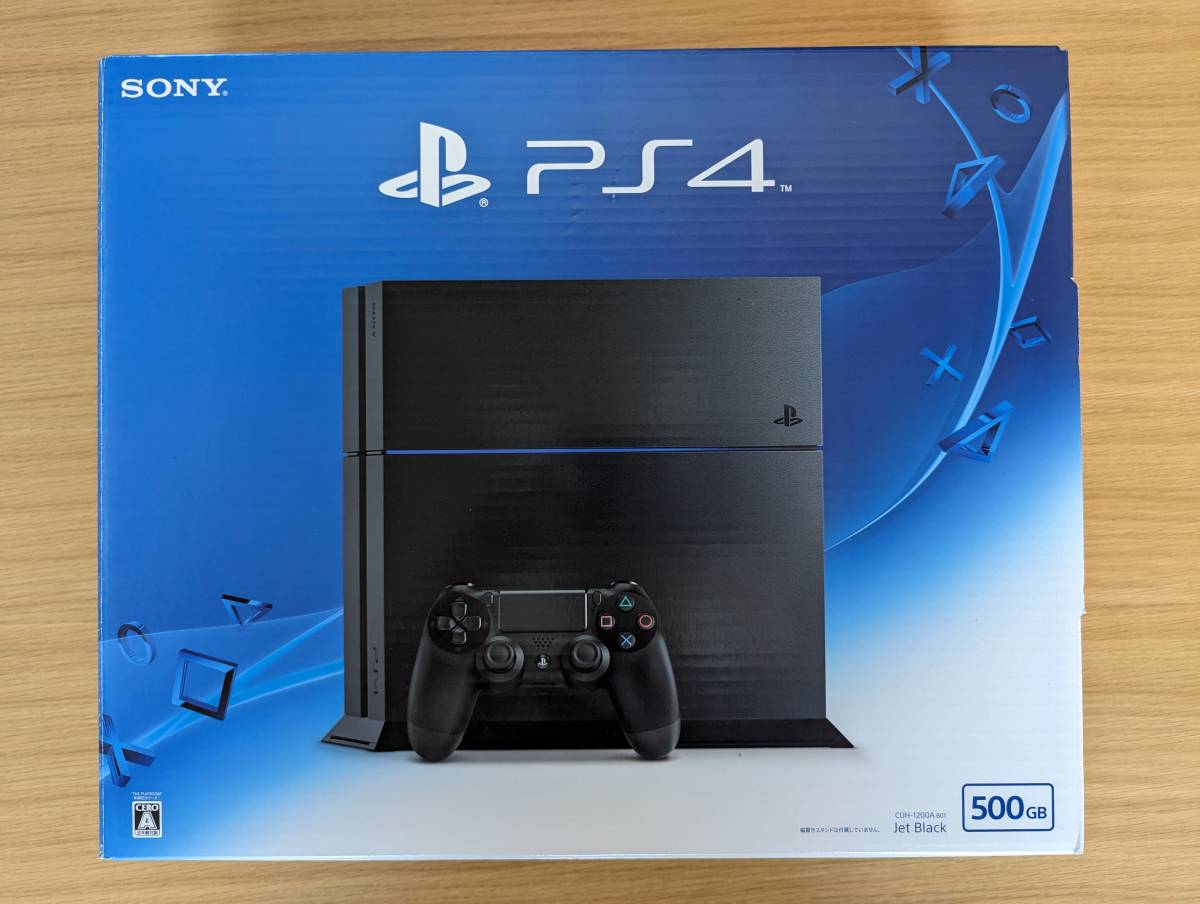 PS4 500GB ジェットブラック 連射コントローラー付 初期化済み｜PayPay 