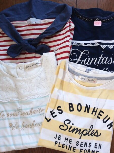 pom ponette junior&mezzopiano&クミキョク 4着 古着 まとめ売り MSize