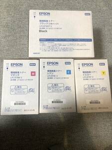 エプソン 新品 EPSON 環境推進トナー LPC4T9KP V/LPC4T9C V/LPC4T9Y V /LPC4T9M Vブラック/シアン/イエロー／マゼンタ4色4個セット 純正