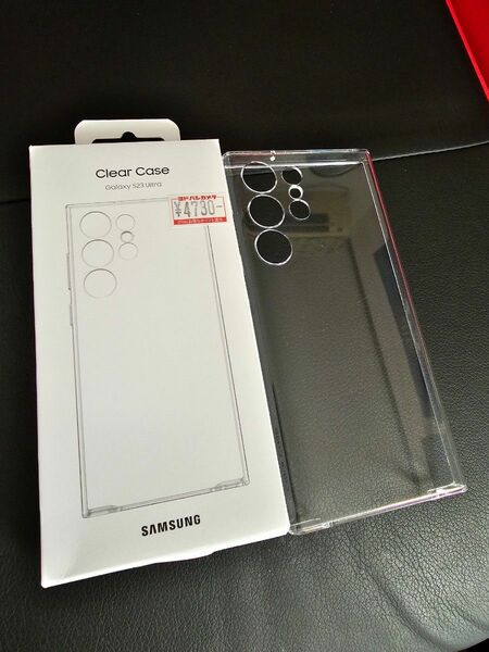 Galaxy S23 Ultra クリアケース