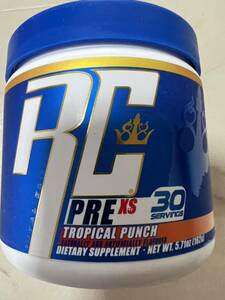 ro knee Coleman PRE XS pre Work out Cherry lime aid taste 30servings