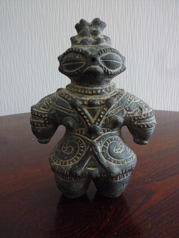 遮光器土偶28cm 亀ヶ岡遺跡縄文時代縄文土器土偶レプリカ重要文化財