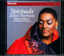 PHILIPS ジェシー・ノーマン - Spirituals　4枚同梱可能　d7B0000040Y7_画像1